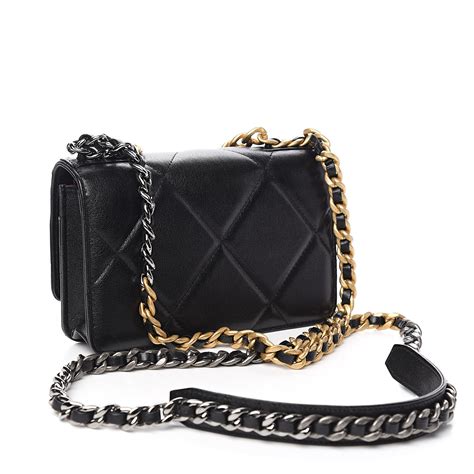 wallet on chain chanel 19|Shop Chanel Wallets on Chain .